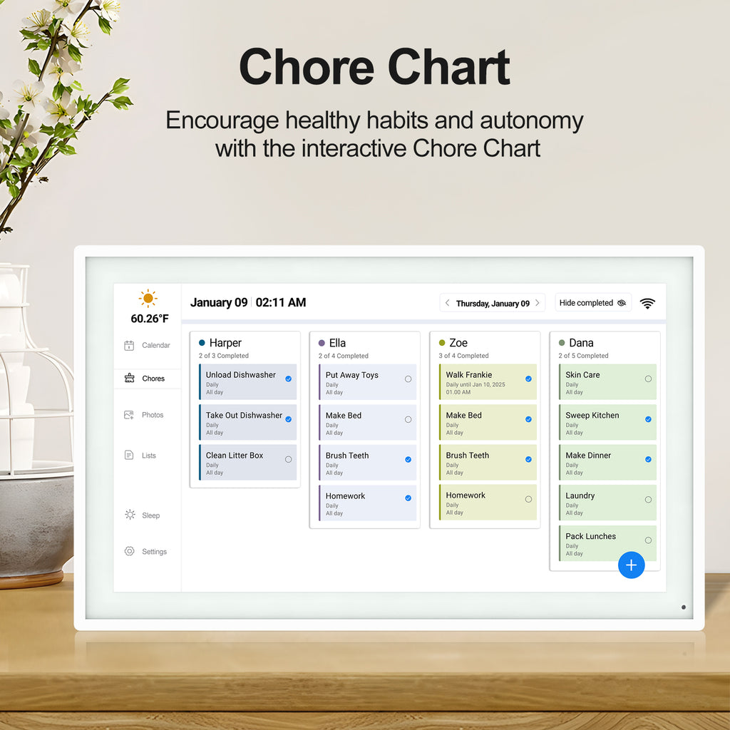 BOCT Smart Digital Calendar